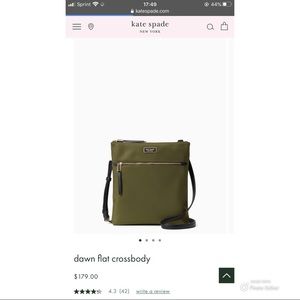 Kate Spade cross body purse